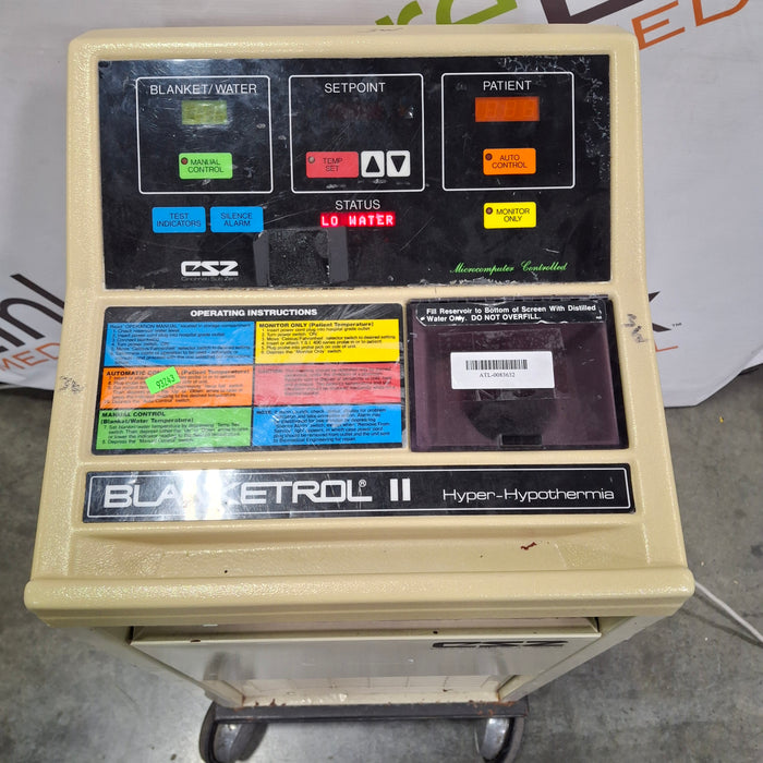 Cincinnati Sub-Zero CSZ Blanketrol II Hyper/Hyporthermia Unit