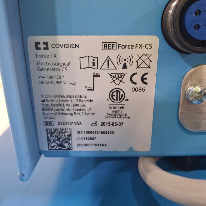 Covidien Force FX-CS Electrosurgical Unit