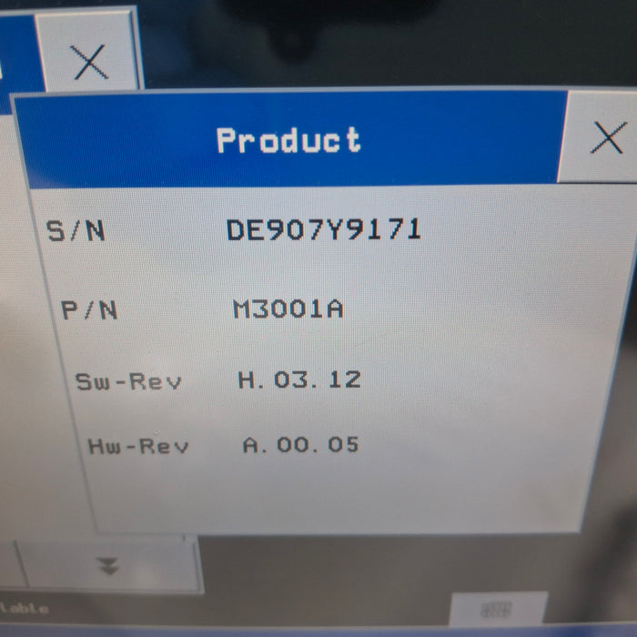 Philips M3001A-A01C06C12 Fast SpO2, NIBP, 12 lead ECG, Temp, IBP MMS Module