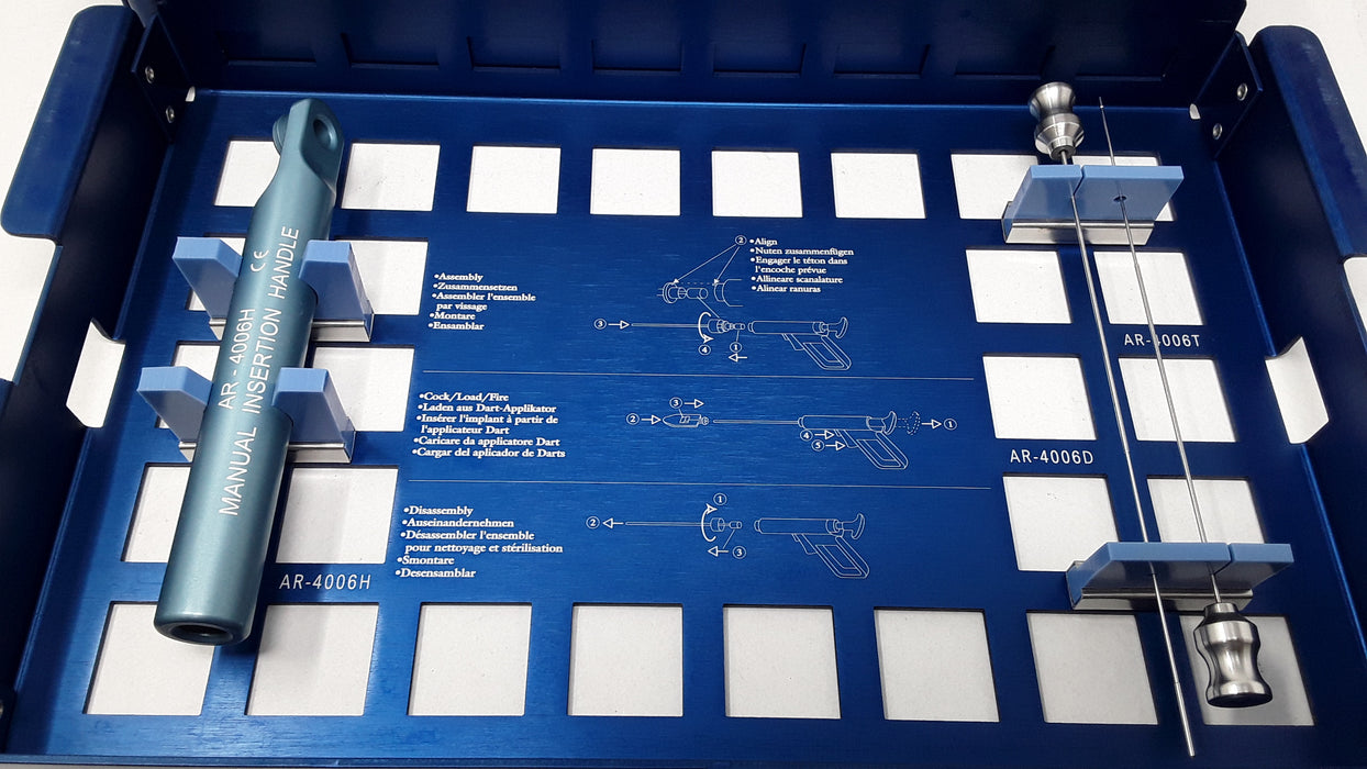 Arthrex AR-4007 Meniscal Dart Instrument Set