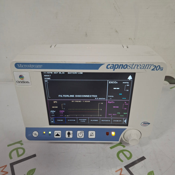 Oridion Capnostream 20P Capnography Monitor