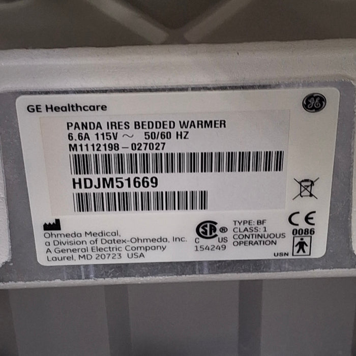 GE Healthcare Panda IRES Infant Warmer