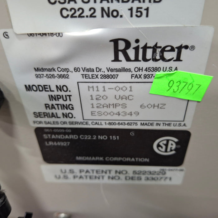 Ritter M11-001 Sterilizer