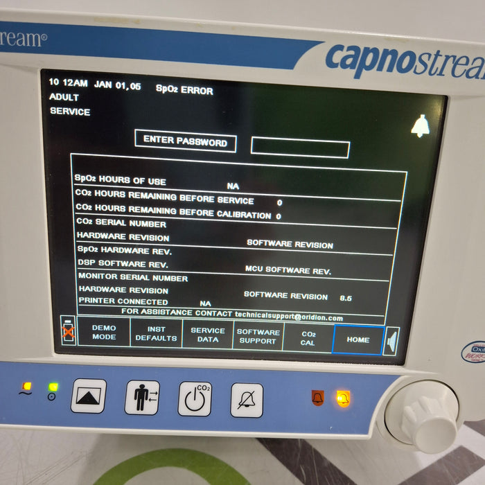 Oridion Capnostream 20P Capnography Monitor