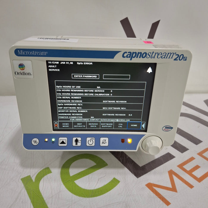 Oridion Capnostream 20P Capnography Monitor