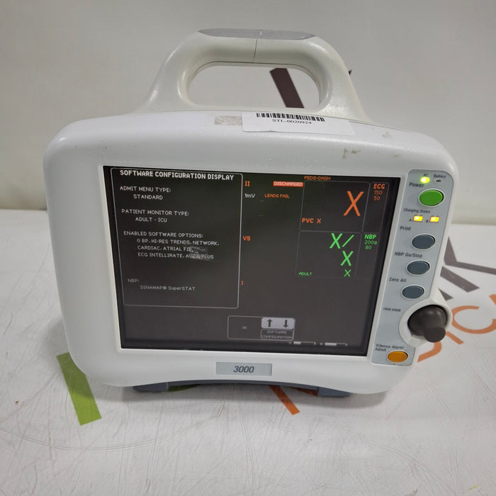 GE Healthcare Dash 3000 - GE/Nellcor SpO2 Patient Monitor