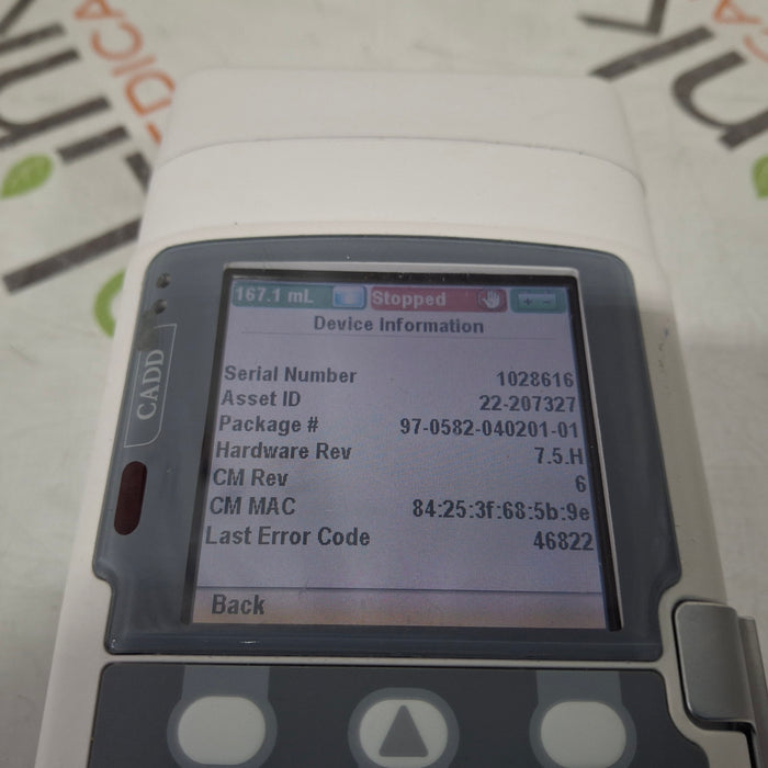 Smiths Medical CADD Solis 2110 Infusion Pump w/2131 Module