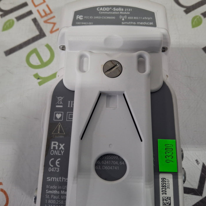 Smiths Medical Smiths Medical CADD Solis 2110 Infusion Pump w/2131 Module Infusion Pumps reLink Medical
