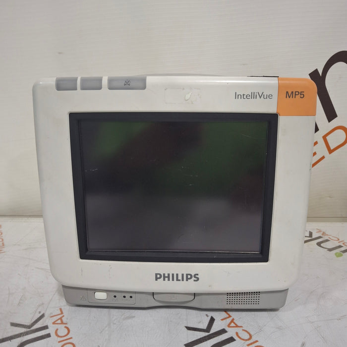 Philips Intellivue MP5 - ECG, Fast SpO2, NIBP, Press, Temp Patient Monitor