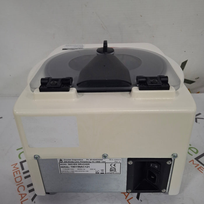 Drucker Diagnostics 642VES Drucker Centrifuge