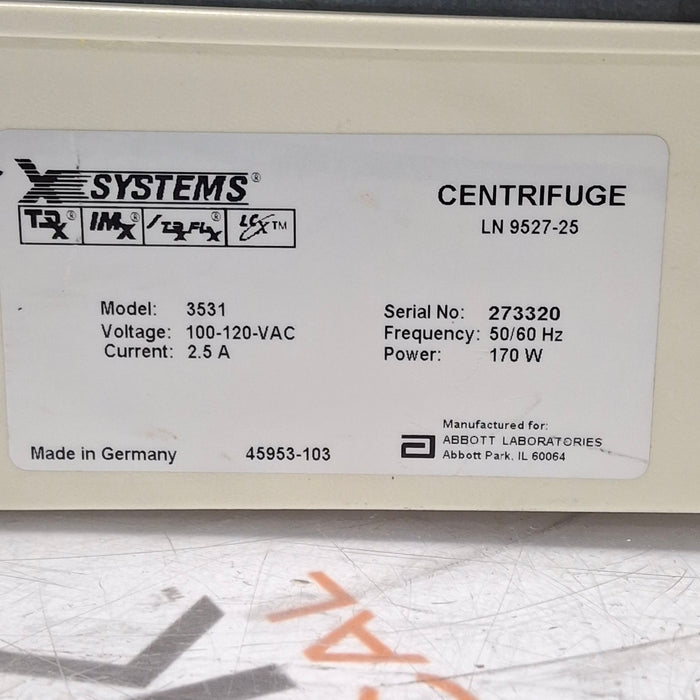 Abbott X Systems 3531 Centrifuge