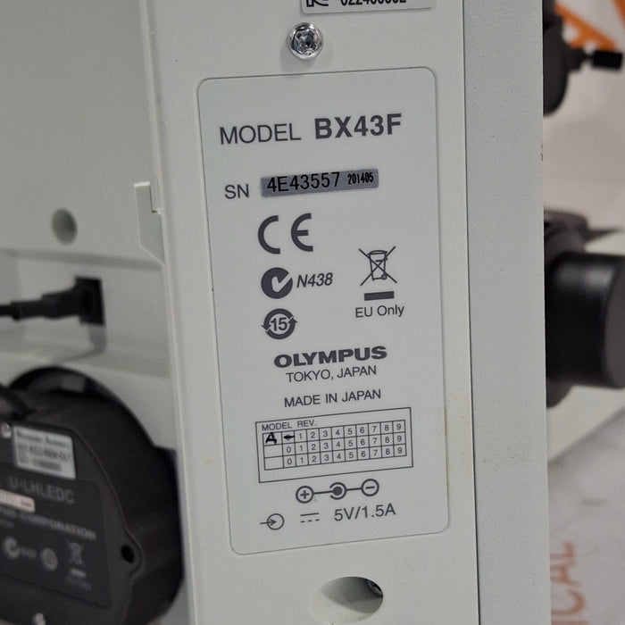 Olympus BX43F Binocular Microscope