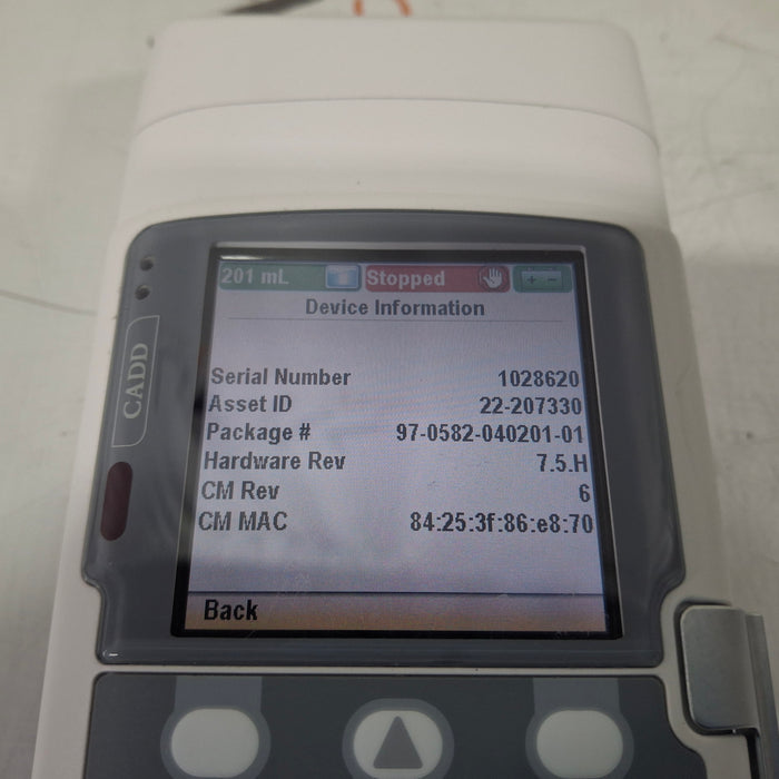 Smiths Medical CADD Solis 2110 Infusion Pump w/2131 Module