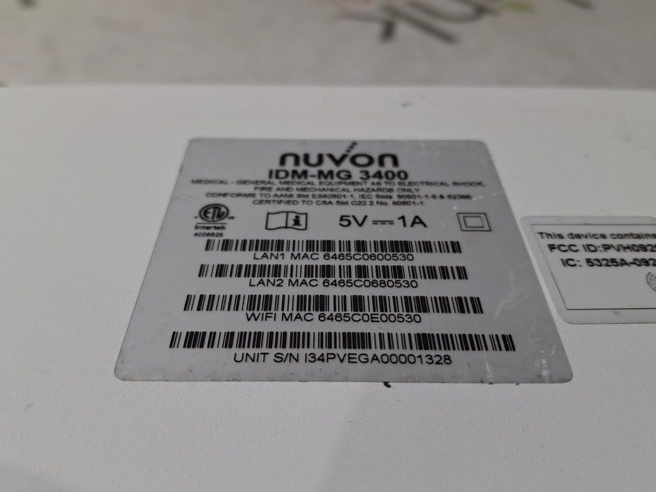 NUVON IDM-MG 3400 Electronic System