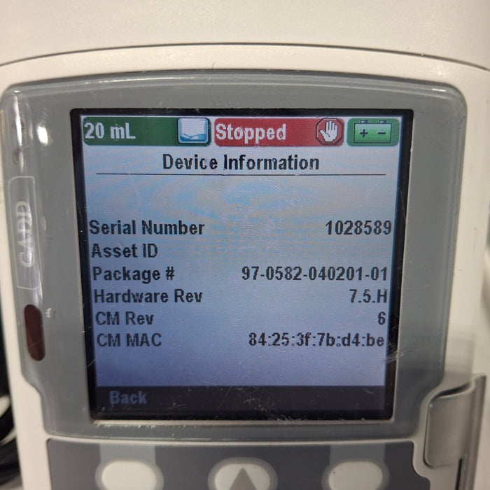 Smiths Medical CADD Solis 2110 Infusion Pump w/2131 Module