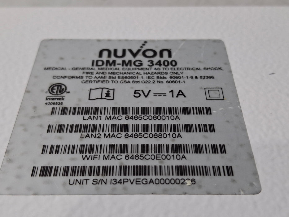 NUVON IDM-MG 3400 Electronic System