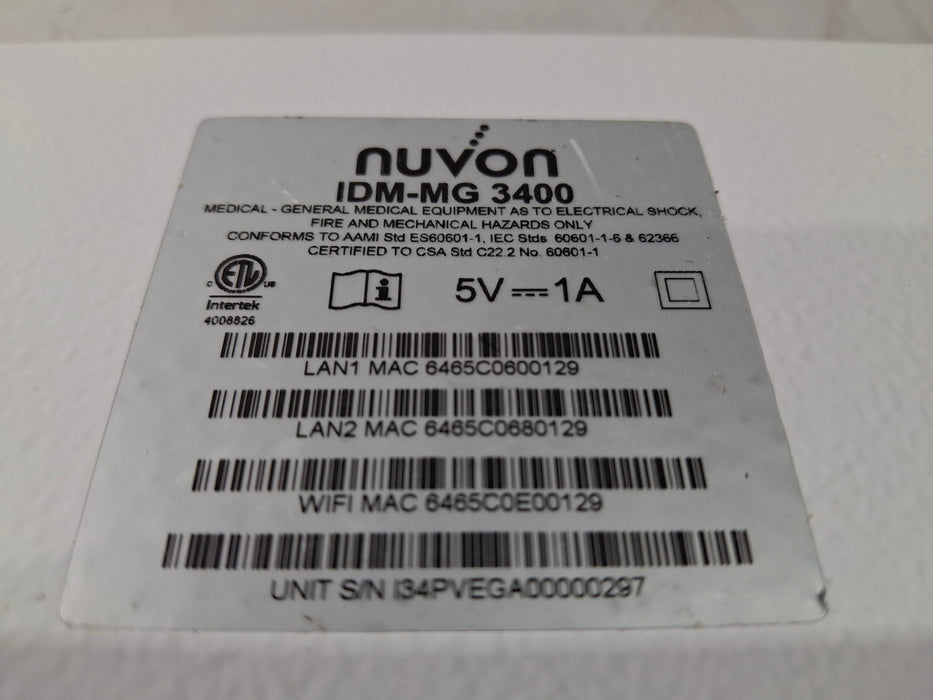 NUVON IDM-MG 3400 Electronic System