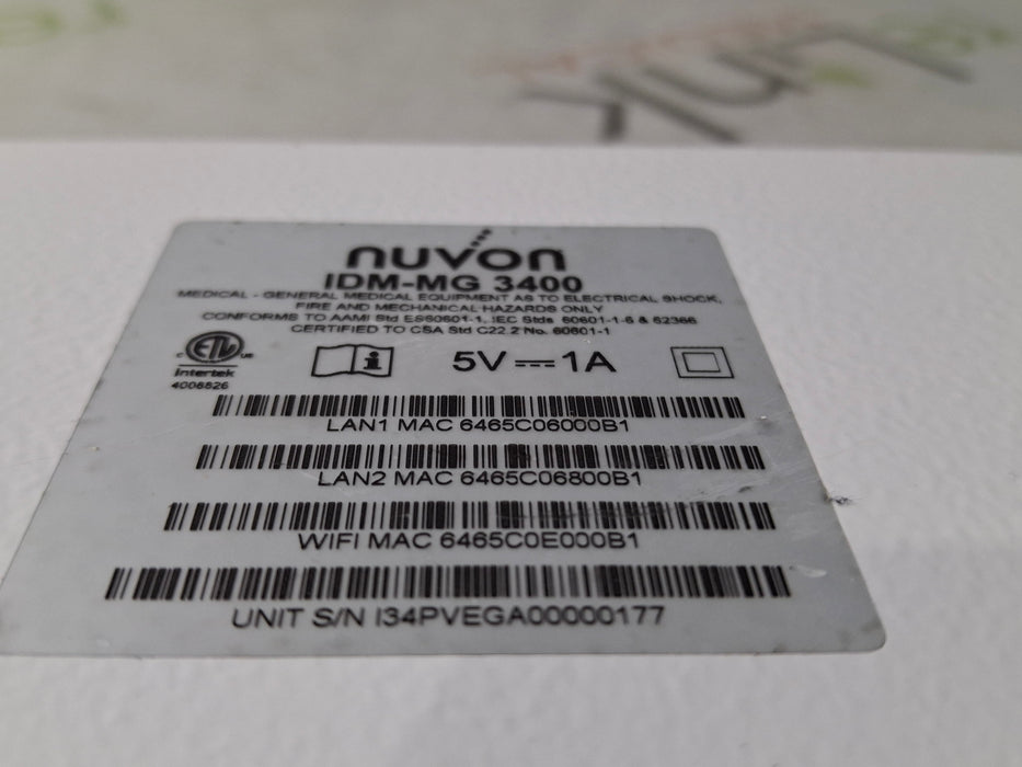 NUVON IDM-MG 3400 Electronic System