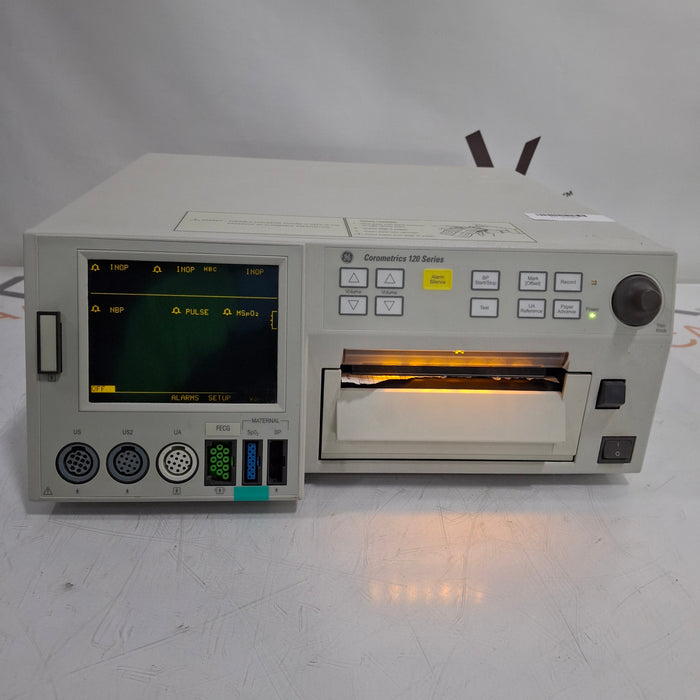 GE Healthcare Corometrics 120 Series Fetal Monitor