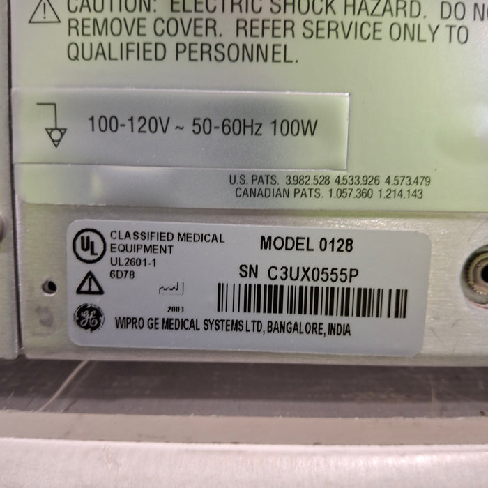 GE Healthcare Corometrics 120 Series Fetal Monitor