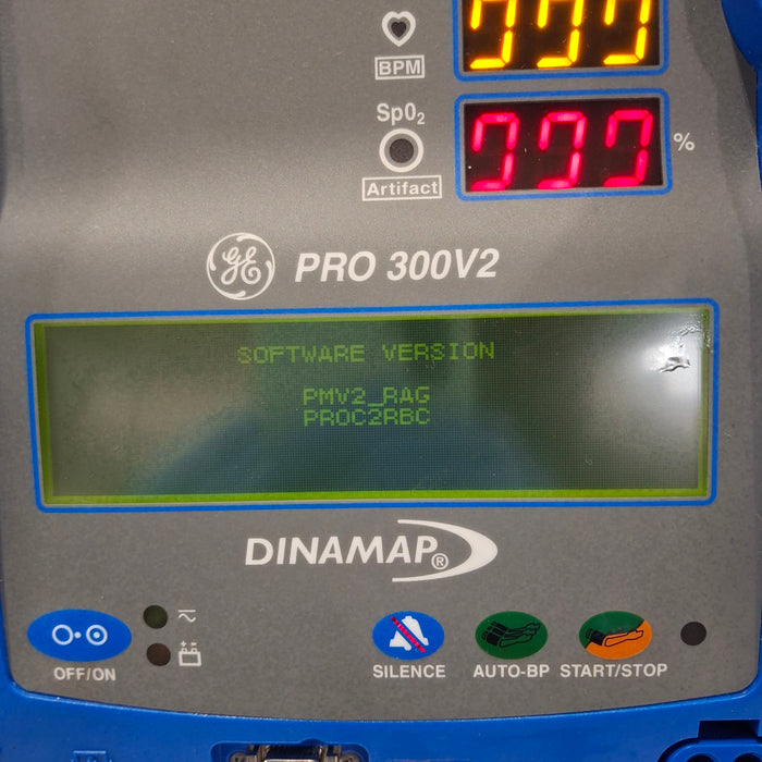 GE Healthcare Dinamap Pro 300V2 Vital Signs Monitor