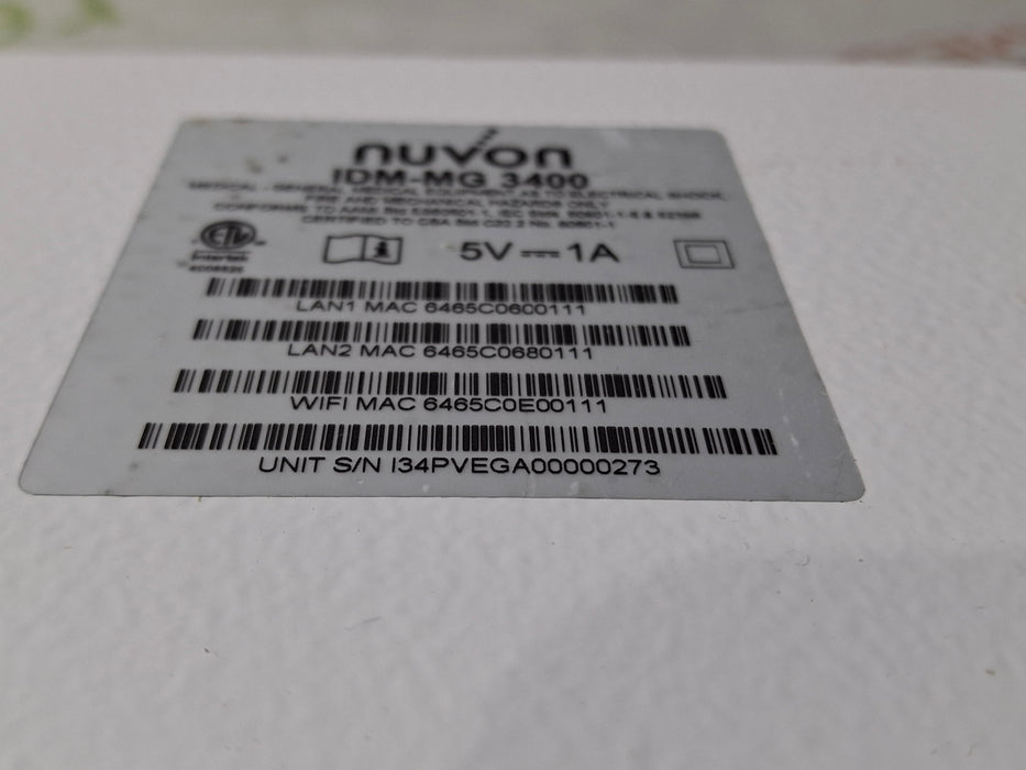 NUVON IDM-MG 3400 Electronic System