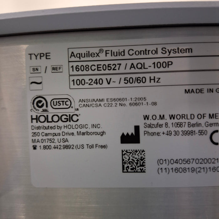 Hologic, Inc. Aquilex Fluid Control System