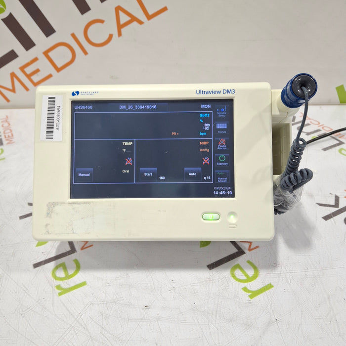 Spacelabs Healthcare Ultraview DM3 Vital Signs Monitor