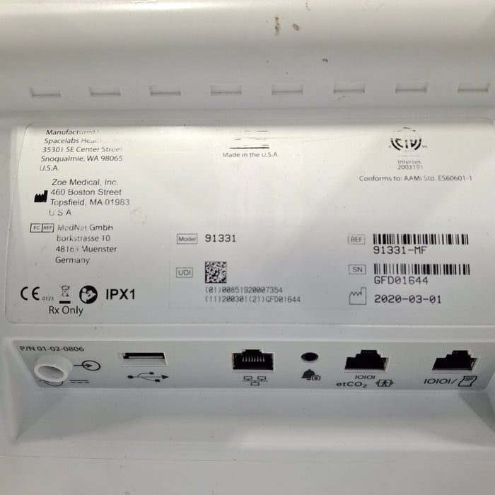 Spacelabs Healthcare DM4 Dual Mode Monitor