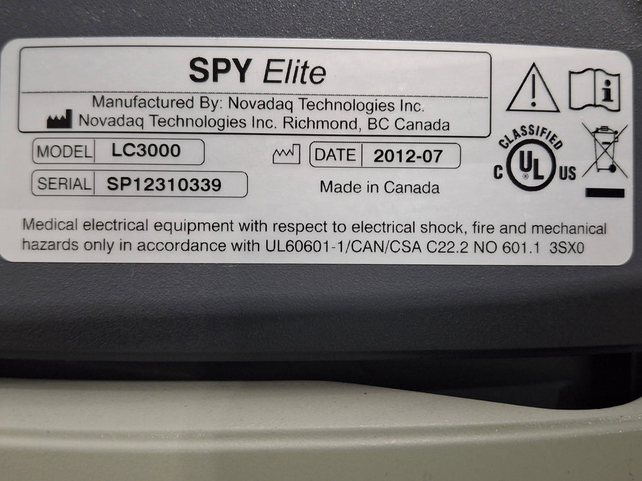 Stryker LC3000 Spy Elite Fluorescence Navigation System