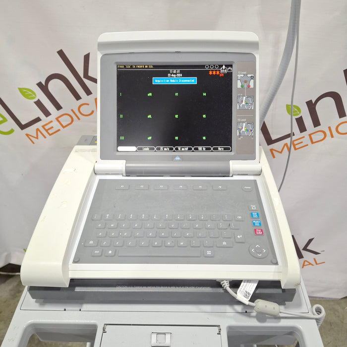 GE Healthcare MAC 5500 HD with CAM Module ECG System