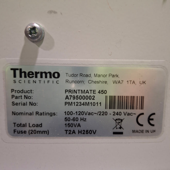 Thermo Scientific PrintMate 450 Cassette Printer