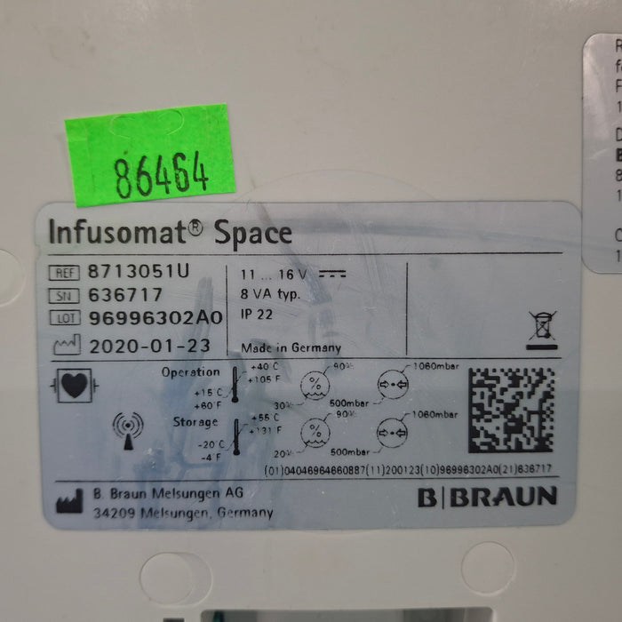 B. Braun Infusomat Space Infusion Pump