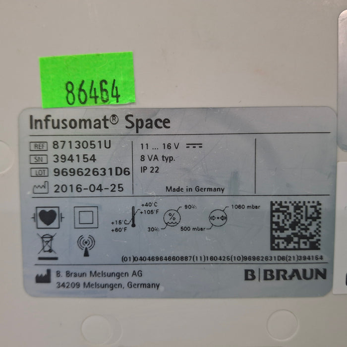 B. Braun Infusomat Space Infusion Pump