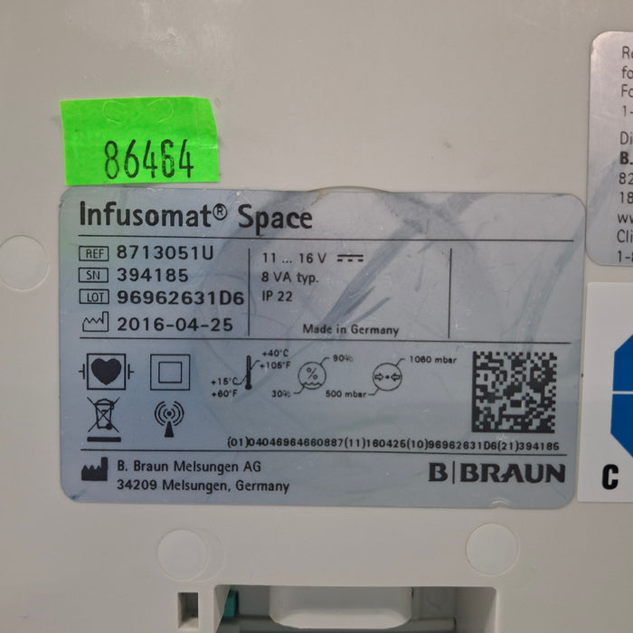 B. Braun Infusomat Space Infusion Pump