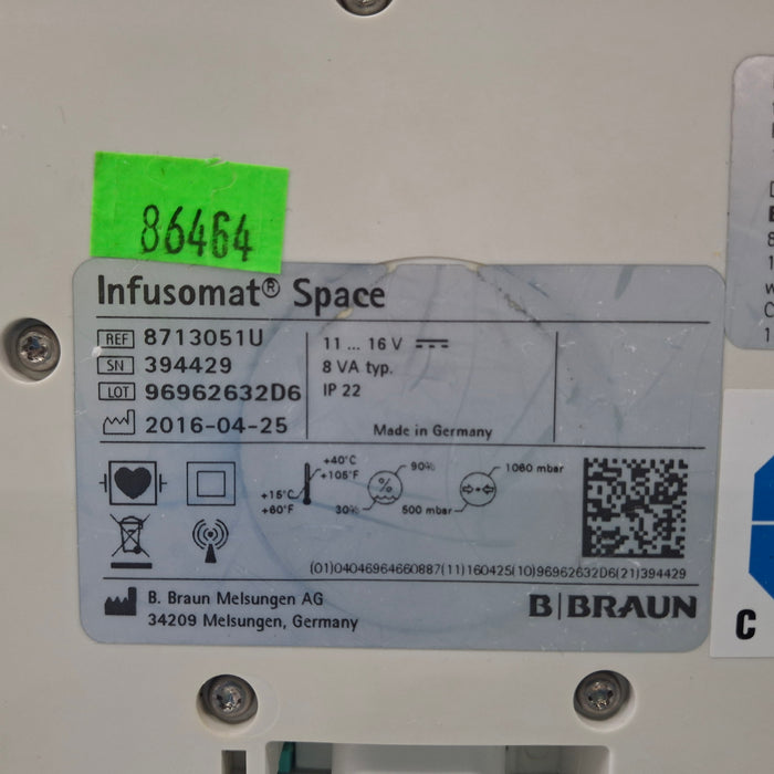 B. Braun Infusomat Space Infusion Pump