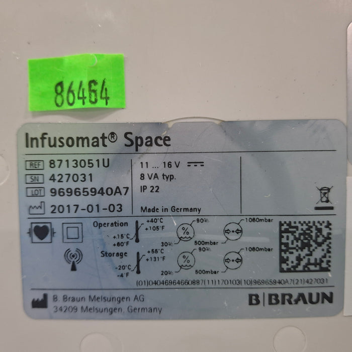 B. Braun Infusomat Space Infusion Pump