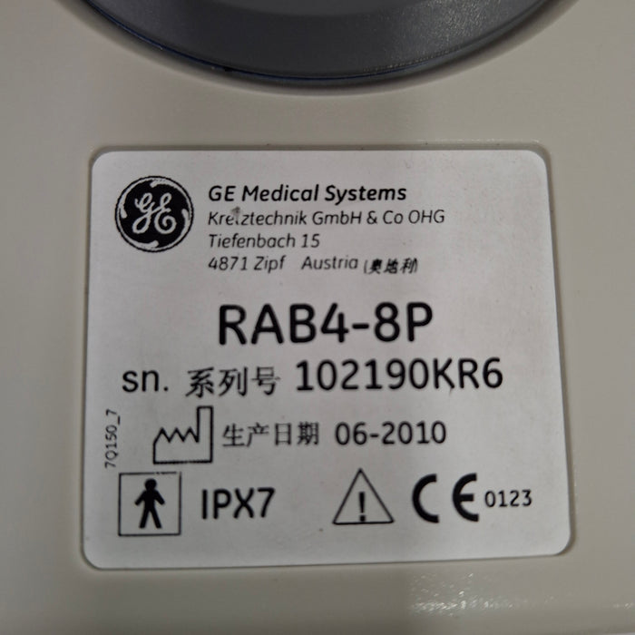 GE Healthcare RAB4-8P Curved Array Transducer