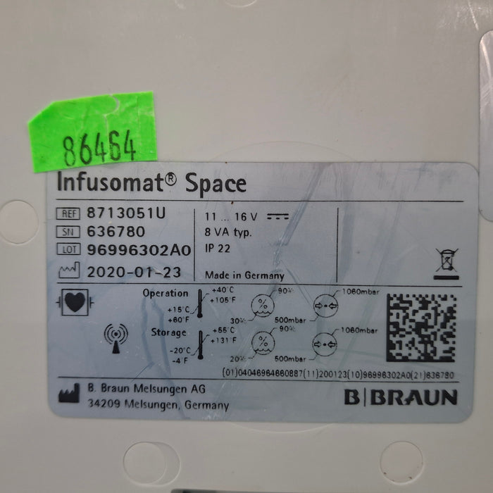 B. Braun Infusomat Space Infusion Pump