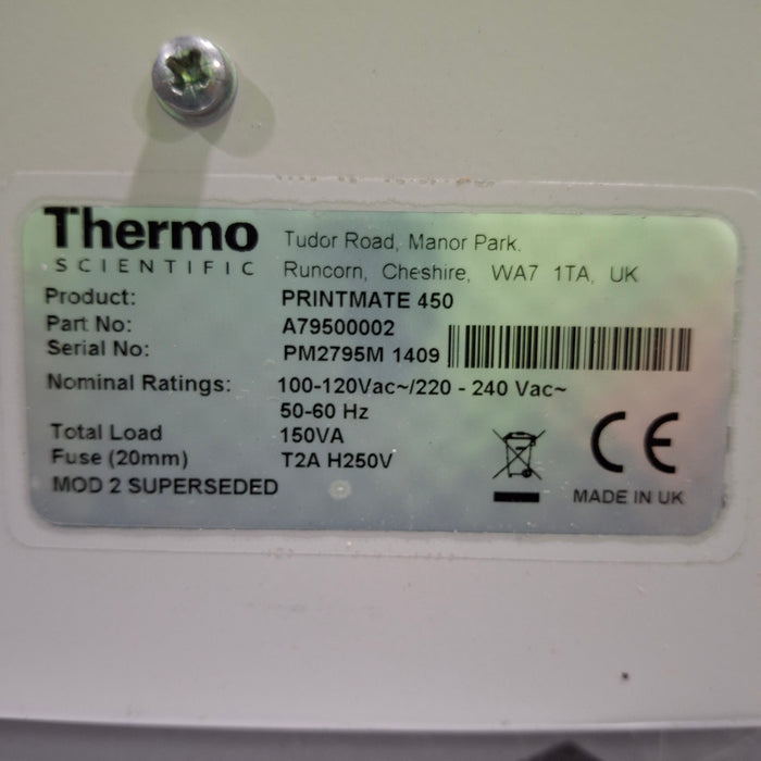 Thermo Scientific PrintMate 450 Cassette Printer