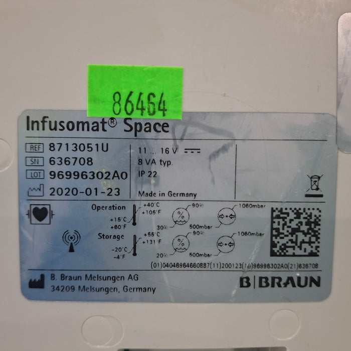 B. Braun Infusomat Space Infusion Pump