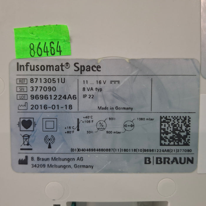 B. Braun Infusomat Space Infusion Pump