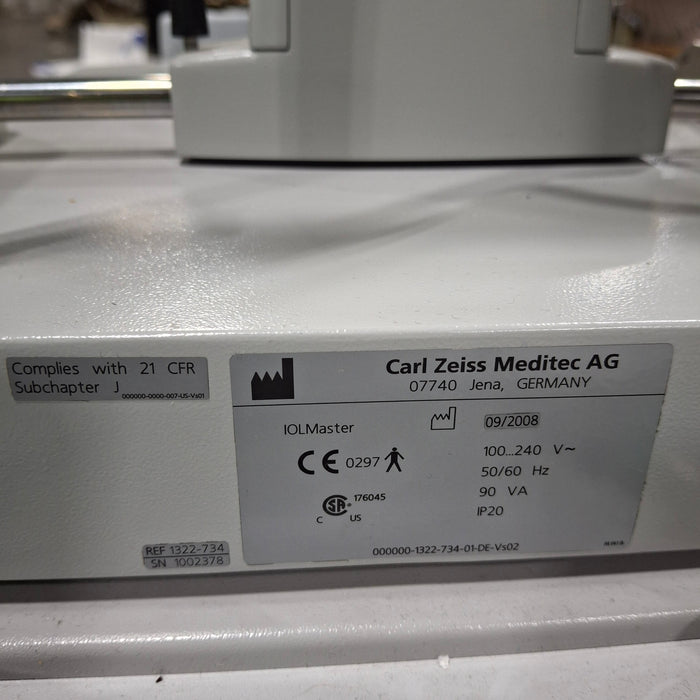 Carl Zeiss IOLMaster Optical Biometer