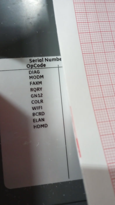 GE Healthcare MAC 5500 HD ECG without CAM Module