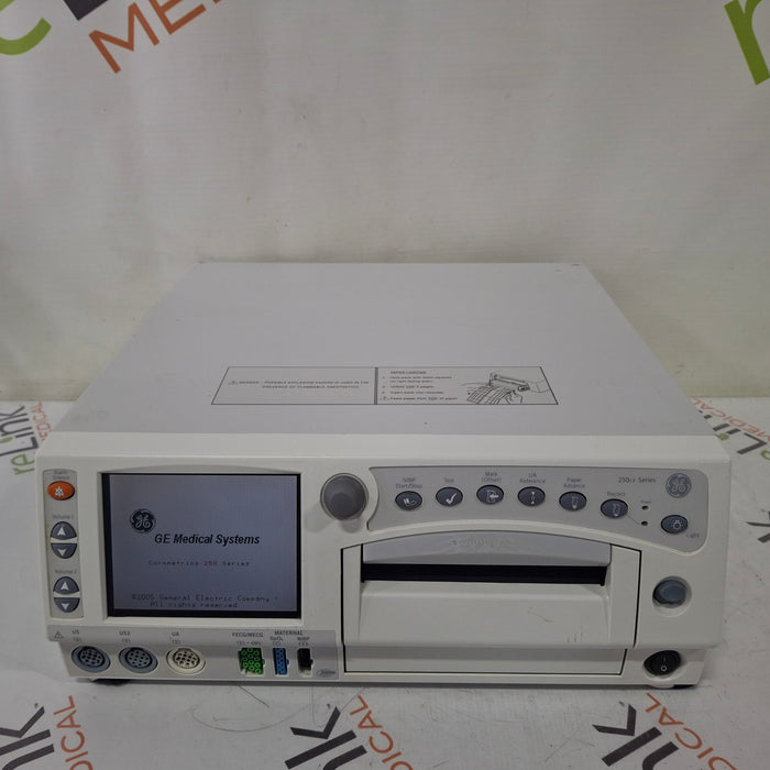 GE Healthcare Corometrics 250cx Series Model 259cx-a Fetal Monitor