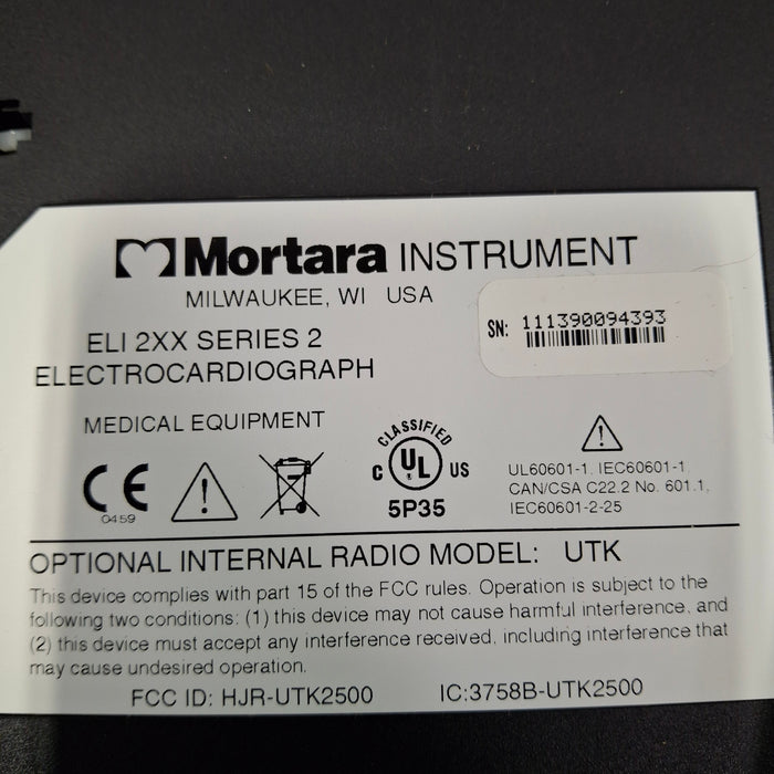 Mortara Eli 250c ECG