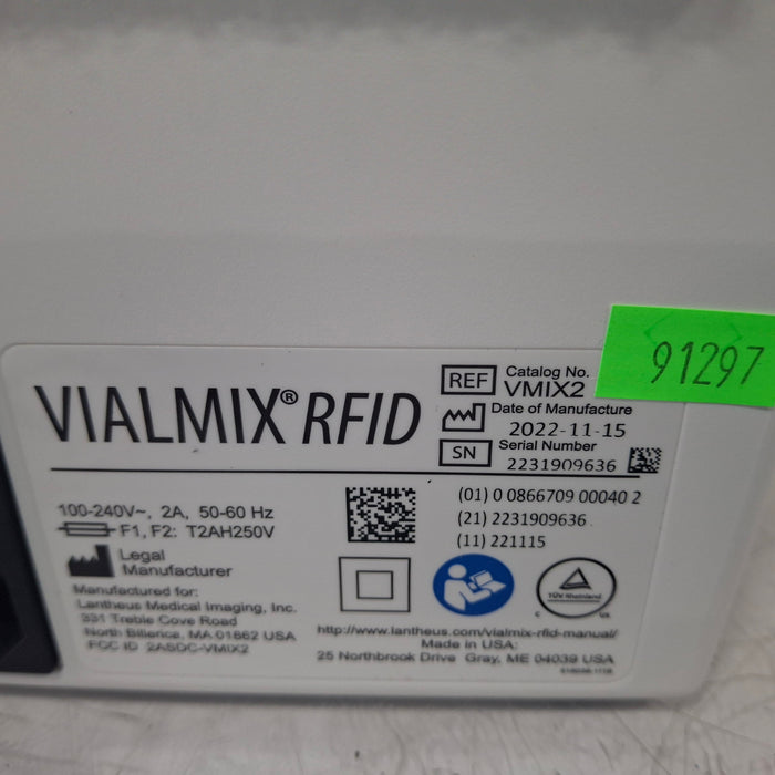 Lantheus Medical Imaging Inc Vialmix RFID Amalgamator