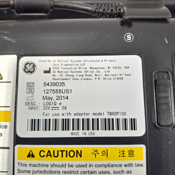 GE Healthcare GE Healthcare Logiq e Ultrasound Ultrasound reLink Medical