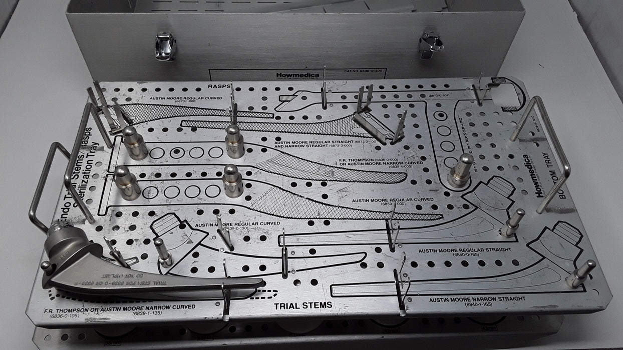 Howmedica Osteonics Corp. 6839-9-300 Endo Trial Instrument Case