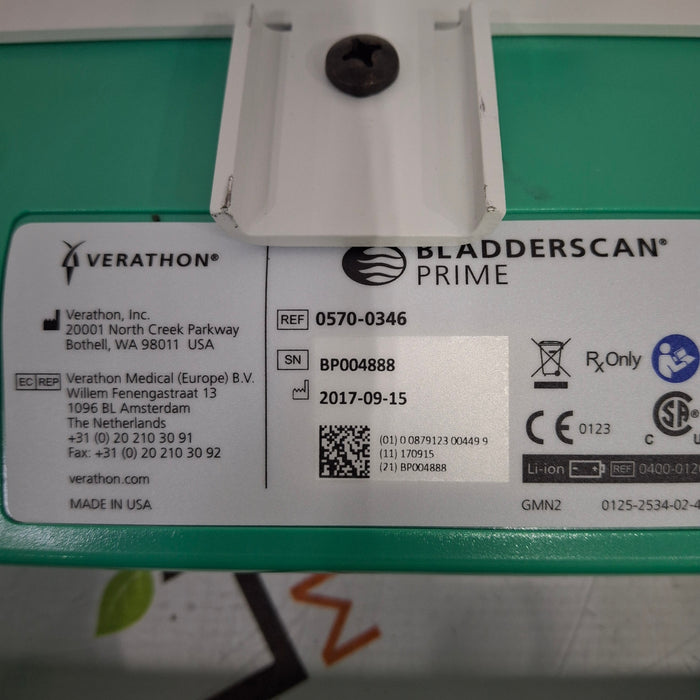 Verathon Medical, Inc BladderScan Prime Bladder Scanner